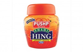 Pushp Shahi Hing Compounded Asafoetida  Plastic Jar  200 grams